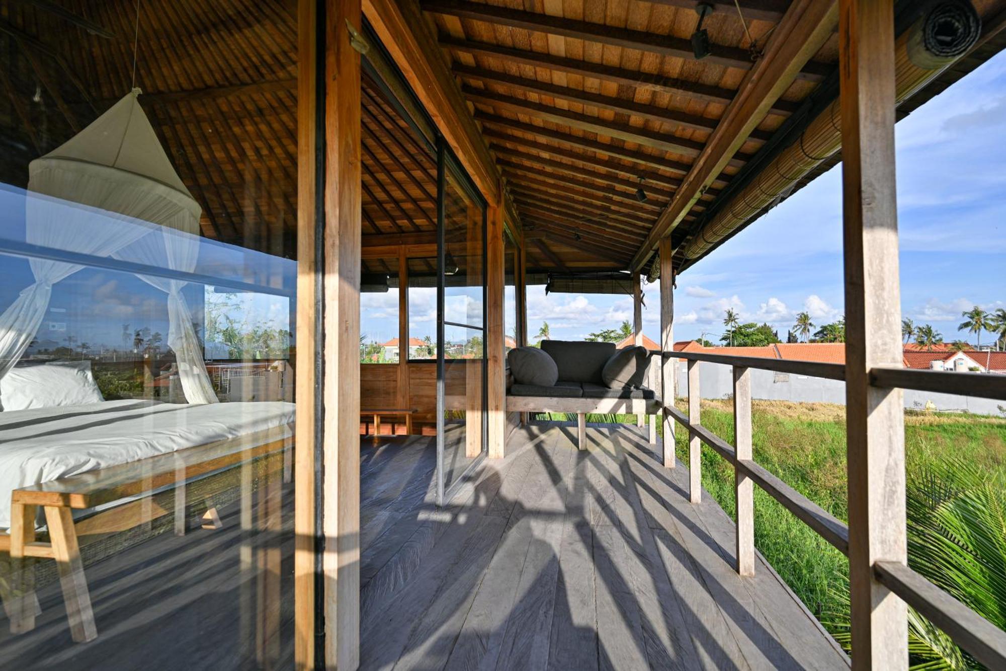 Canggu Wooden Green Paradise ภายนอก รูปภาพ
